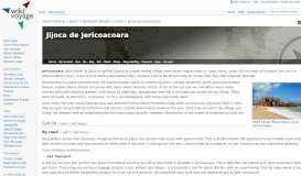 
							         Jijoca de Jericoacoara – Travel guide at Wikivoyage								  
							    
