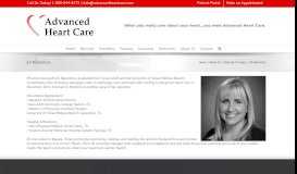 
							         Jill Ballantine - Advanced Heart Care								  
							    