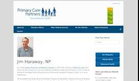 
							         Jim Haraway, NP - Primary Care Partners								  
							    