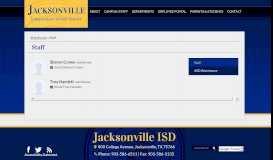 
							         JISD Warehouse – Warehouse – Jacksonville ISD								  
							    