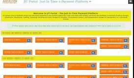 
							         JIT Portal : Just In Time e-Payment Platform for facilitating Timely ...								  
							    