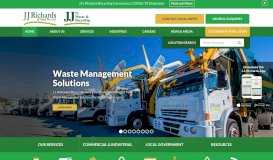 
							         J.J. Richards & Sons - Waste Management, Waste Disposal, Skip Bins ...								  
							    