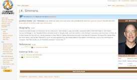 
							         J.K. Simmons - Combine OverWiki, the original Half-Life wiki and ...								  
							    