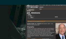 
							         J.K. Simmons | Half-Life Wiki | FANDOM powered by Wikia								  
							    