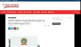 
							         JKUAT Online Hostel Booking Open as from 29th August 2017 ...								  
							    