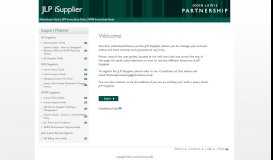 
							         JLP iSupplier - john lewis partnership suppliers								  
							    