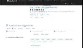 
							         Jmc hrberry login Results For Websites Listing - SiteLinks.Info								  
							    