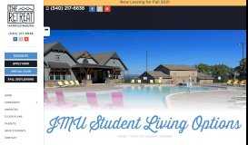 
							         JMU Student Apartments & Housing Options								  
							    