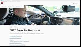 
							         JNET Agencies/Resources - PA.gov								  
							    