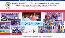 
							         JNTUK | University College of Engineering Vizianagaram								  
							    