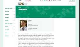 
							         Joan Carles | Genitourinary Oncology Specialist | ESMO								  
							    