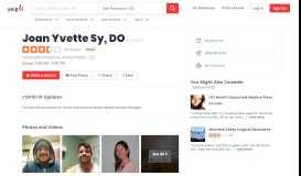 
							         Joan Yvette Sy, DO - 21 Reviews - Osteopathic Physicians - 24953 ...								  
							    