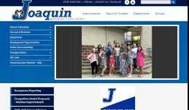 
							         Joaquin Independent School District								  
							    