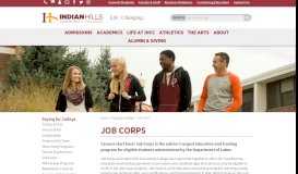 
							         Job Corps - Indian Hills Community College								  
							    