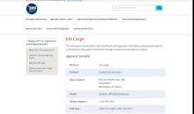 
							         Job Corps | USAGov								  
							    