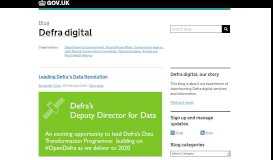
							         Job - Defra digital								  
							    