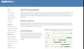 
							         Job Fit Assessments | ApplicantPro								  
							    