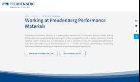 
							         Job Offers - Freudenberg Performance Materials								  
							    