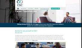 
							         Job Openings | CSC								  
							    
