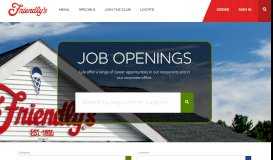 
							         Job Openings · Friendly's								  
							    