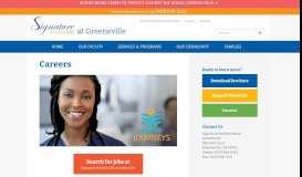
							         Job Openings in Greeneville TN - Signature HealthCARE of Greeneville								  
							    