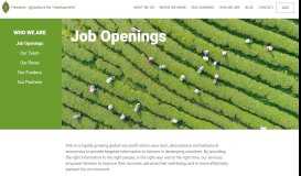 
							         Job Openings - Precision Agriculture for Development								  
							    