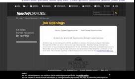 
							         Job Openings - Roanoke College								  
							    
