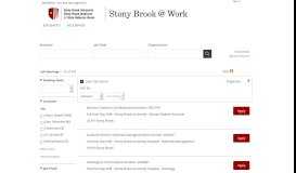 
							         Job Openings - Stony Brook University								  
							    