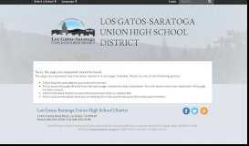 
							         Job Opportunities - Los Gatos-Saratoga Union High School ...								  
							    