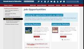 
							         Job Opportunities - Newark Board of Education - Newark Public Schools								  
							    
