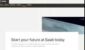 
							         Job Opportunities - Saab Group								  
							    