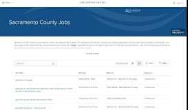
							         Job Opportunities | Sorted by Job Title ascending | Sacramento ...								  
							    
