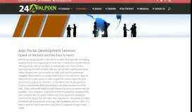 
							         Job Portal Development - alpixn								  
							    