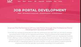 
							         Job Portal Development - immwit								  
							    