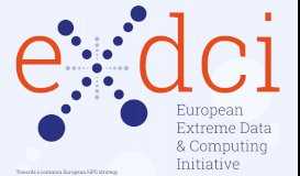 
							         Job Portal | European eXtreme Data and Computing Initiative								  
							    