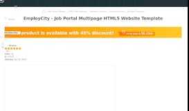 
							         Job Portal Multipage Template								  
							    