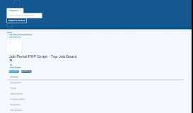 
							         Job Portal PHP Script - Top Job Board - Reviews, Pricing, Free Demo ...								  
							    