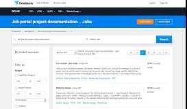 
							         Job portal project documentation php Jobs, Employment | Freelancer								  
							    