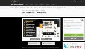 
							         Job Portal PSD Template by TmdStudio | ThemeForest								  
							    