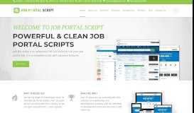 
							         Job Portal Script								  
							    