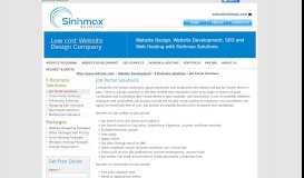 
							         Job Portal Solutions - Sinhmax Solutions								  
							    