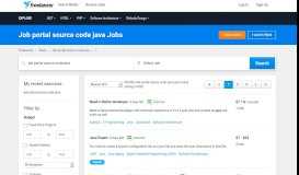 
							         Job portal source code java Jobs, Employment | Freelancer								  
							    