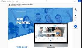 
							         Job Portal - Website UI-UX & Mobile App Design on Behance								  
							    