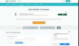 
							         Job Portals in Taiwan - Expat.com								  
							    