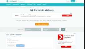 
							         Job Portals in Vietnam - Expat.com								  
							    