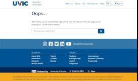 
							         Job posting sites - University of Victoria - UVic								  
							    
