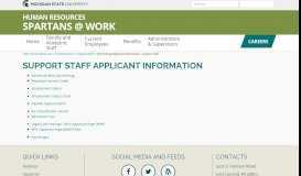 
							         Job Postings/Applicant Information - Support Staff - MSU Human ...								  
							    