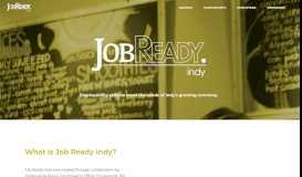 
							         Job Ready Indy - Home								  
							    