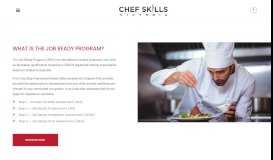 
							         Job Ready Program - Chef Skills Victoria								  
							    