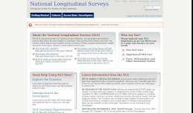 
							         Job Search | National Longitudinal Surveys								  
							    